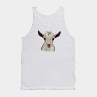 Cute Goat Drawing Tank Top